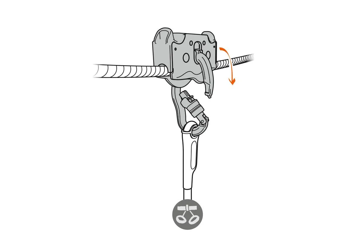 Kladka Petzl Trac Guide LT velikost 1 ks