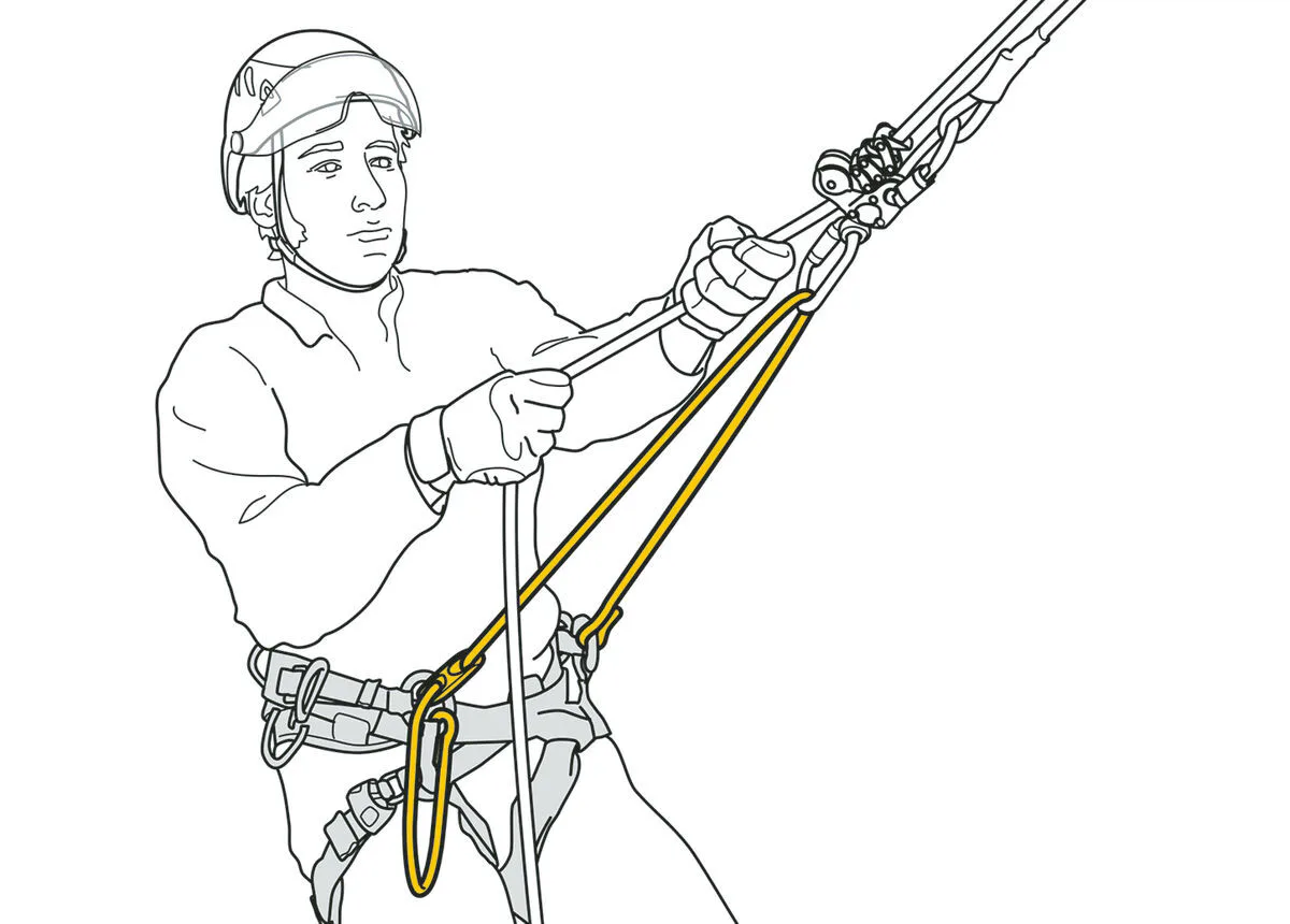 Příslušenství k postrojům Petzl Sequoia nastavitelný most